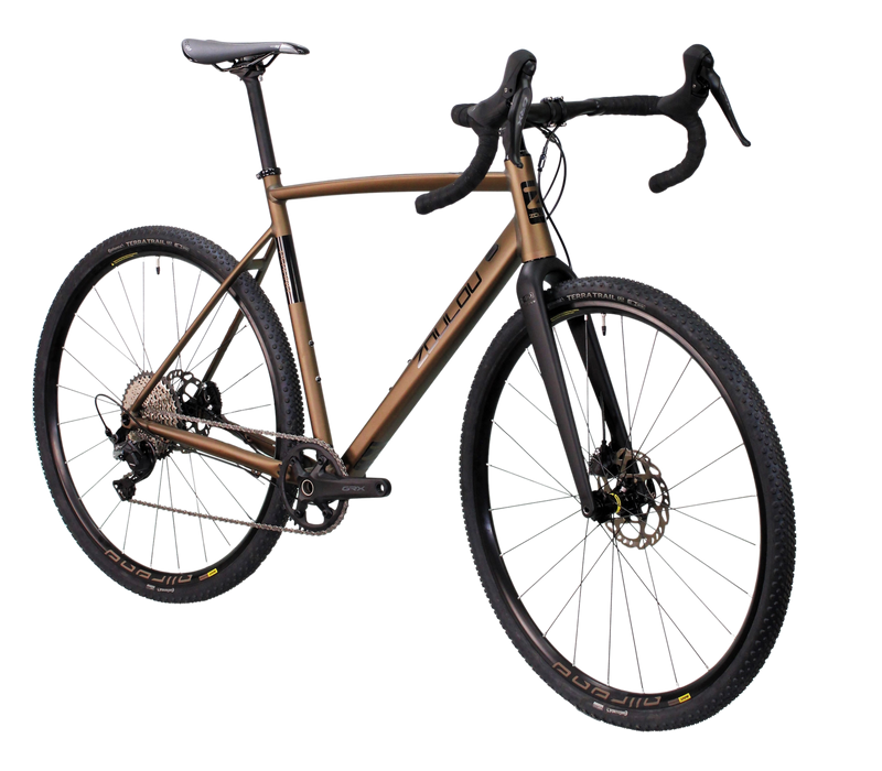 ZOULOU PEKANA Gravel GRX 1x11 eloxiert coffee