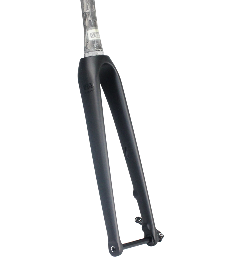 rennrad gabel carbon 1 1/8 MOQUAI Road Carbon Gabel Flat-Mount M12x100mm 1 1/8"-1 1/2" matt schwa – Zoulou-Bikes