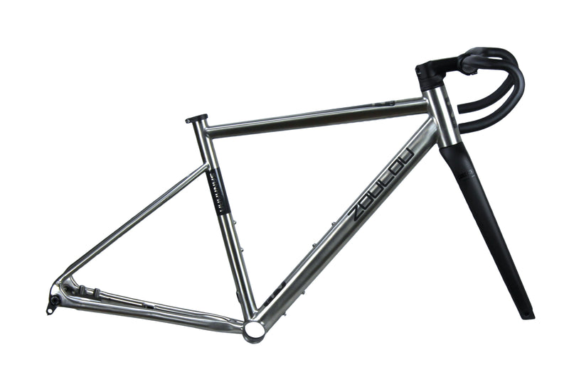 SANKARA Titanium Gravel Rahmen inkl. Gabel Race ohne Ösen