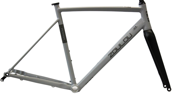 PEKANA Gravel-Rahmen expedition-grey inkl.Vollcarbon-Gabel