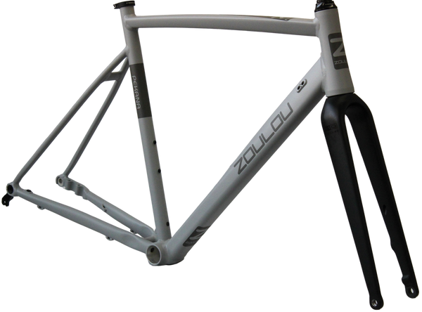 PEKANA Gravel-Rahmen expedition-grey inkl.Vollcarbon-Gabel