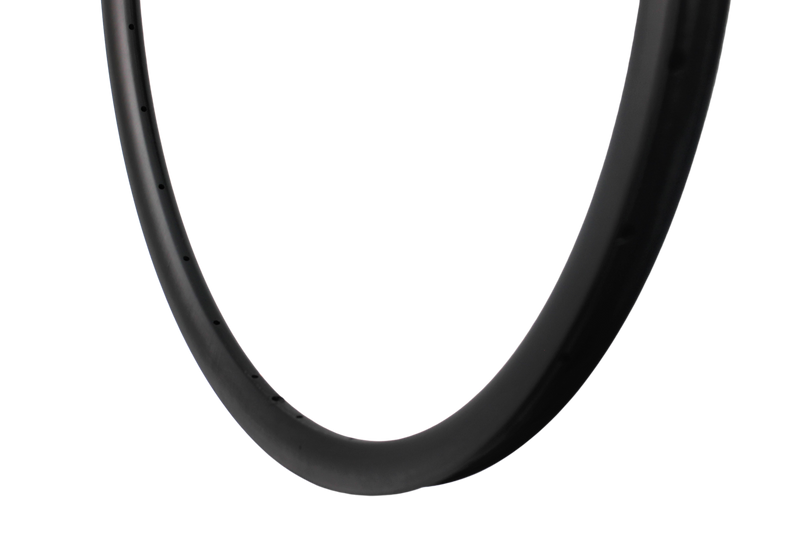 MOQUAI Carbonfelge Gravel/CycloCross 28mm 28-Loch front/rear
