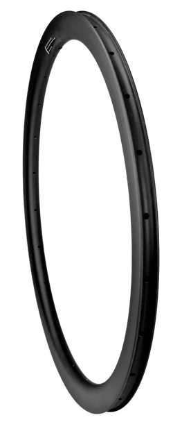 MOQUAI Carbonfelge Road/CycloCross 45mm 24-Loch front/rear