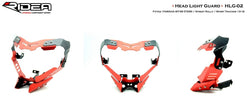 Lichtmaske für MT-09 rot