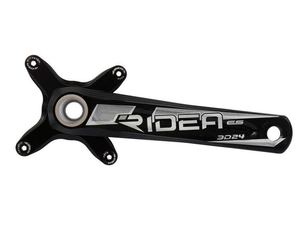 RIDEA MTB 4-arm Kurbel Lochkreis 94mm 175mm all black