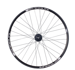 MOQUAI Laufrad 26" Deore 525 Disc 6-Loch schwarz MQ26 Disc schwarz gb 32L hinten