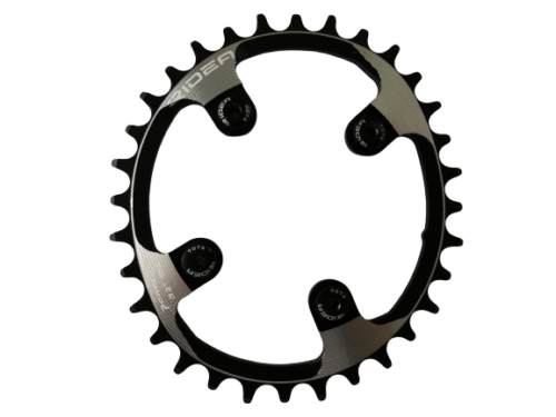RIDEA Elliptisches Kettenblätter 32T MTB 11 speed 4-arm SRAM XX1 76mm +2T